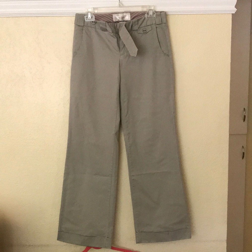 Wide leg dress pants